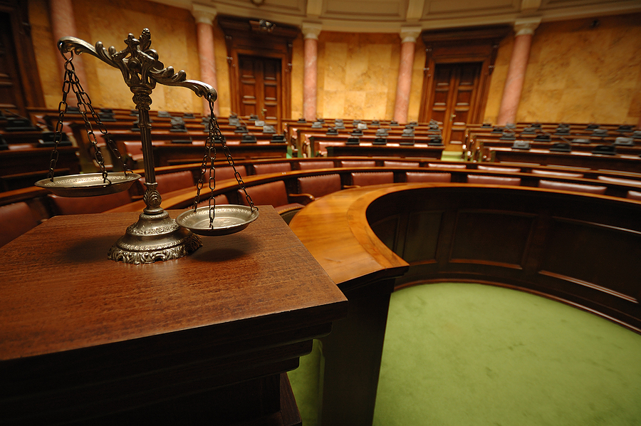 court room